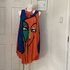 Colorblock Casual Dress